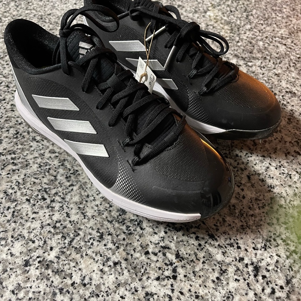 Adidas black softball cleats